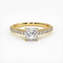 SOLITAIRE DIAMANT ELLE...